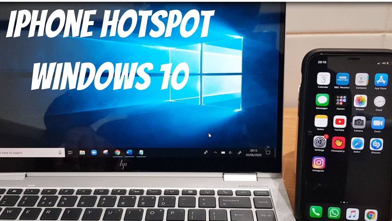 use mac laptop as hotspot for windows 10
